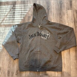 Jack Daniels Zip Up Hoodie